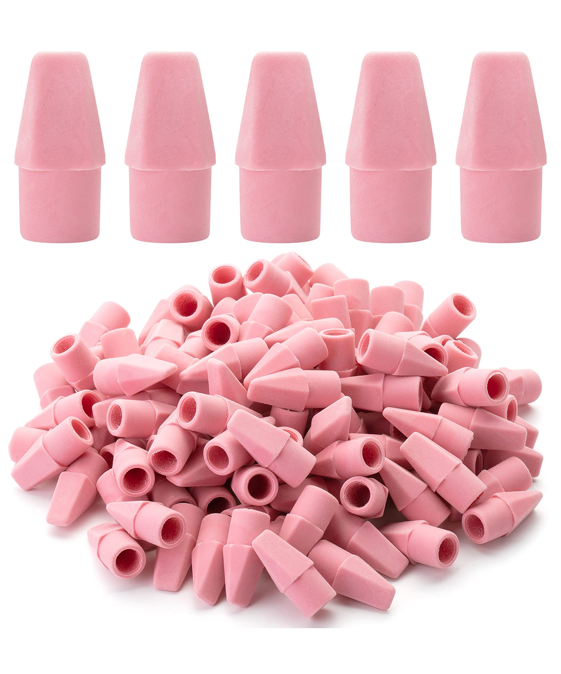 Mr. Pen Erasers for Pencils, 120 Pack, Pencil Top Erasers, Eraser Caps, Cap Tops, Topper Erasers. Ereaser