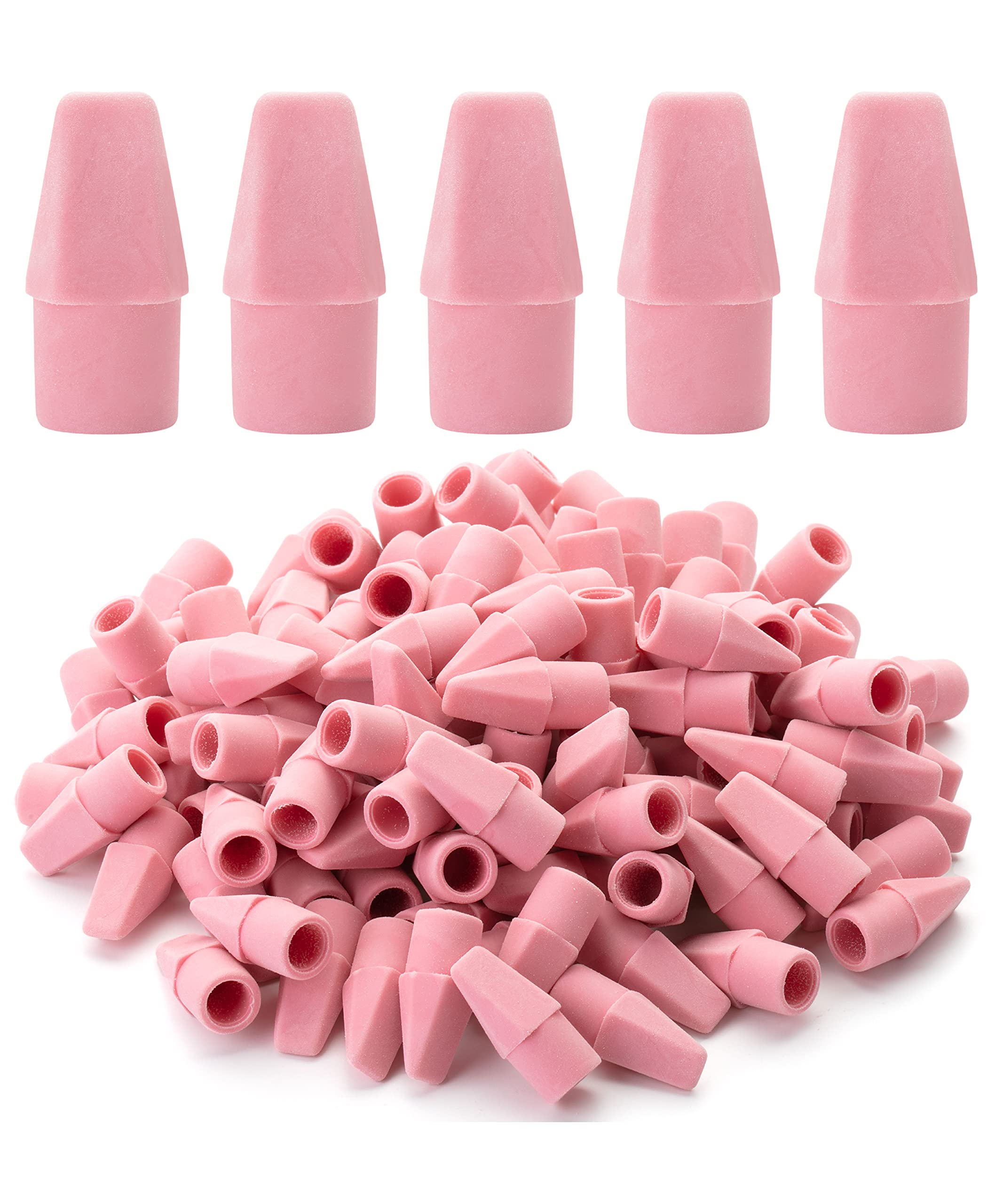 Mr. Pen Erasers for Pencils, 120 Pack, Pencil Top Erasers, Eraser Caps, Cap Tops, Topper Erasers. Ereaser