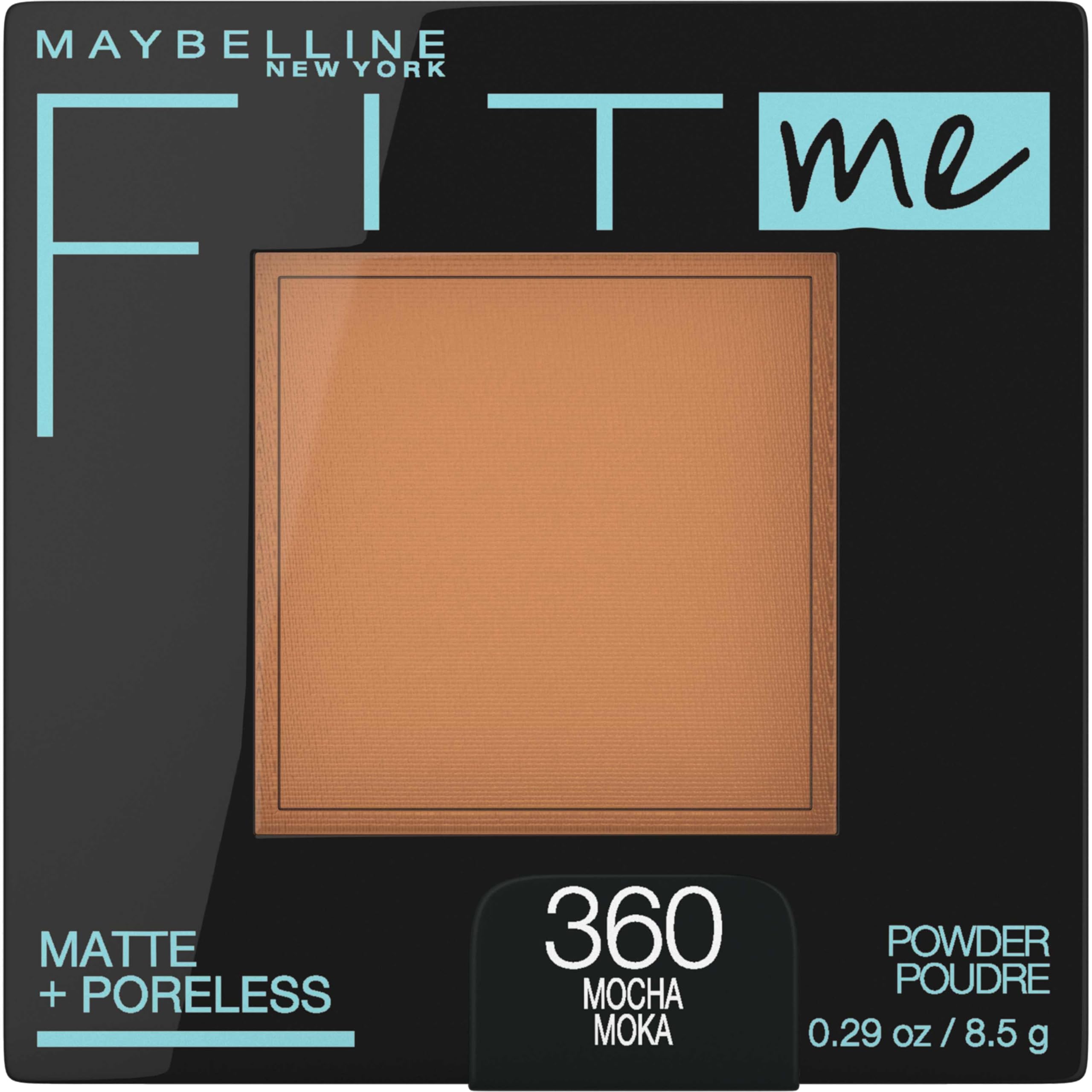 Maybelline Fit Me Matte + Poreless Pressed Face Powder Makeup & Setting Powder, Classic Ivory, 1 Count