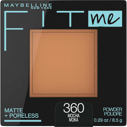 Maybelline Fit Me Matte + Poreless Pressed Face Powder Makeup & Setting Powder, Classic Ivory, 1 Count