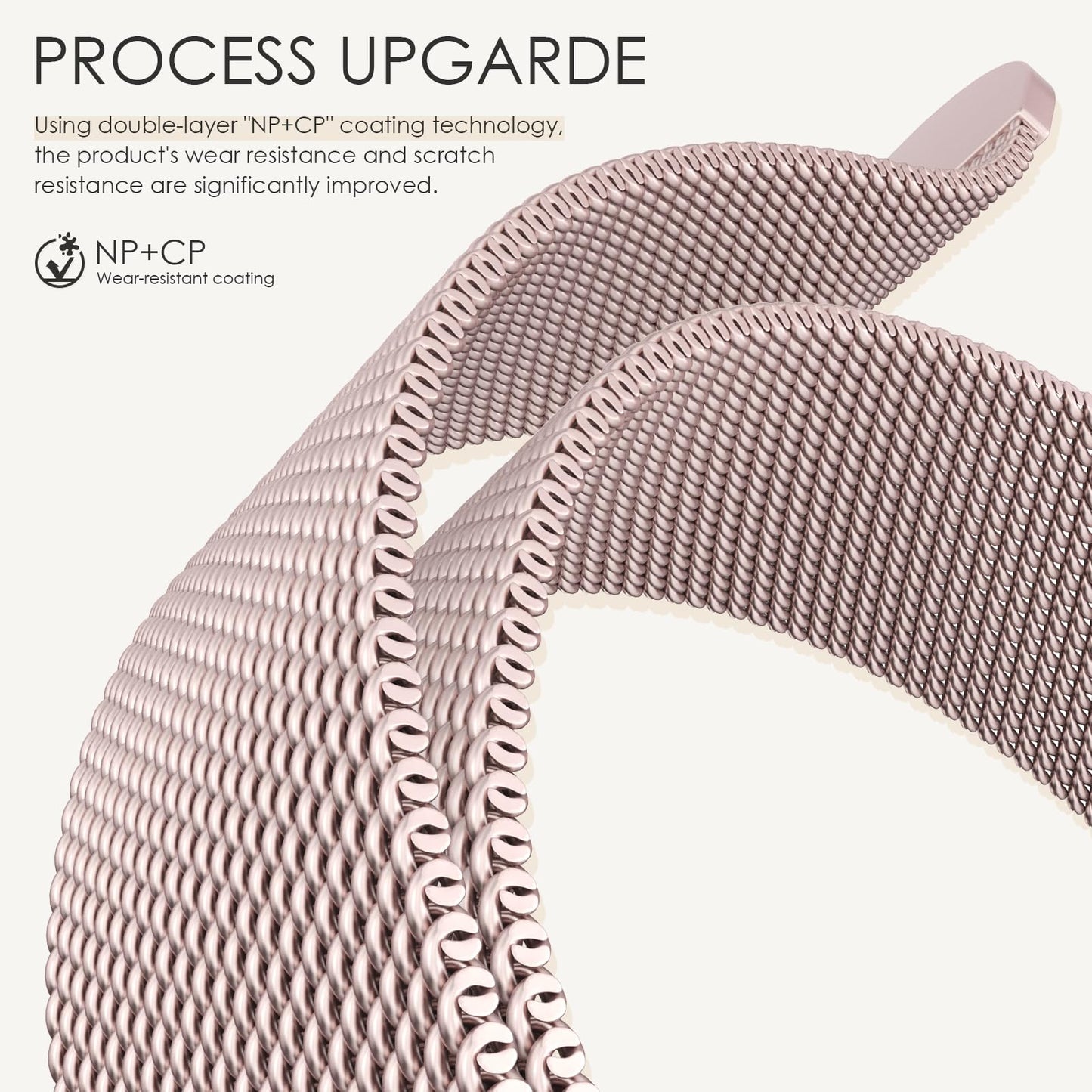 Original Milanese Loop Band Compatible with Apple Watch 38mm 40mm 41mm 42mm 44mm 45mm 46mm 49mm - Women & Men Magnetic Closure Adjustable Metal Strap for iWatch Series 11 10 9 8 7 6 5 4 SE2 3 Ultra2 3