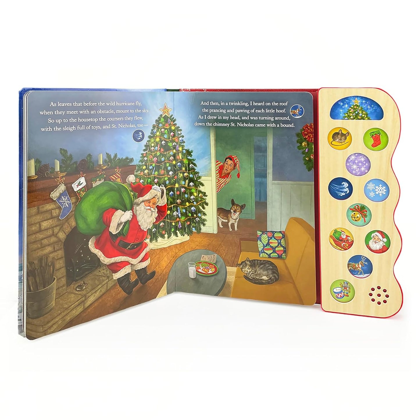 Twas the Night Before Christmas, Classic Children's Interactive Sound Book for the Holidays