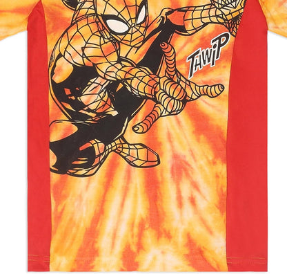 Marvel Spider-Man Boys Short Sleeve T-Shirt for Toddlers and Big Kids