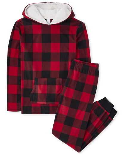 The Children's Place Baby and Family Matching Fleece Holiday Pajama Set