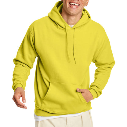 Hanes EcoSmart Hoodie, Midweight Fleece, Pullover Hooded Sweatshirt for Men