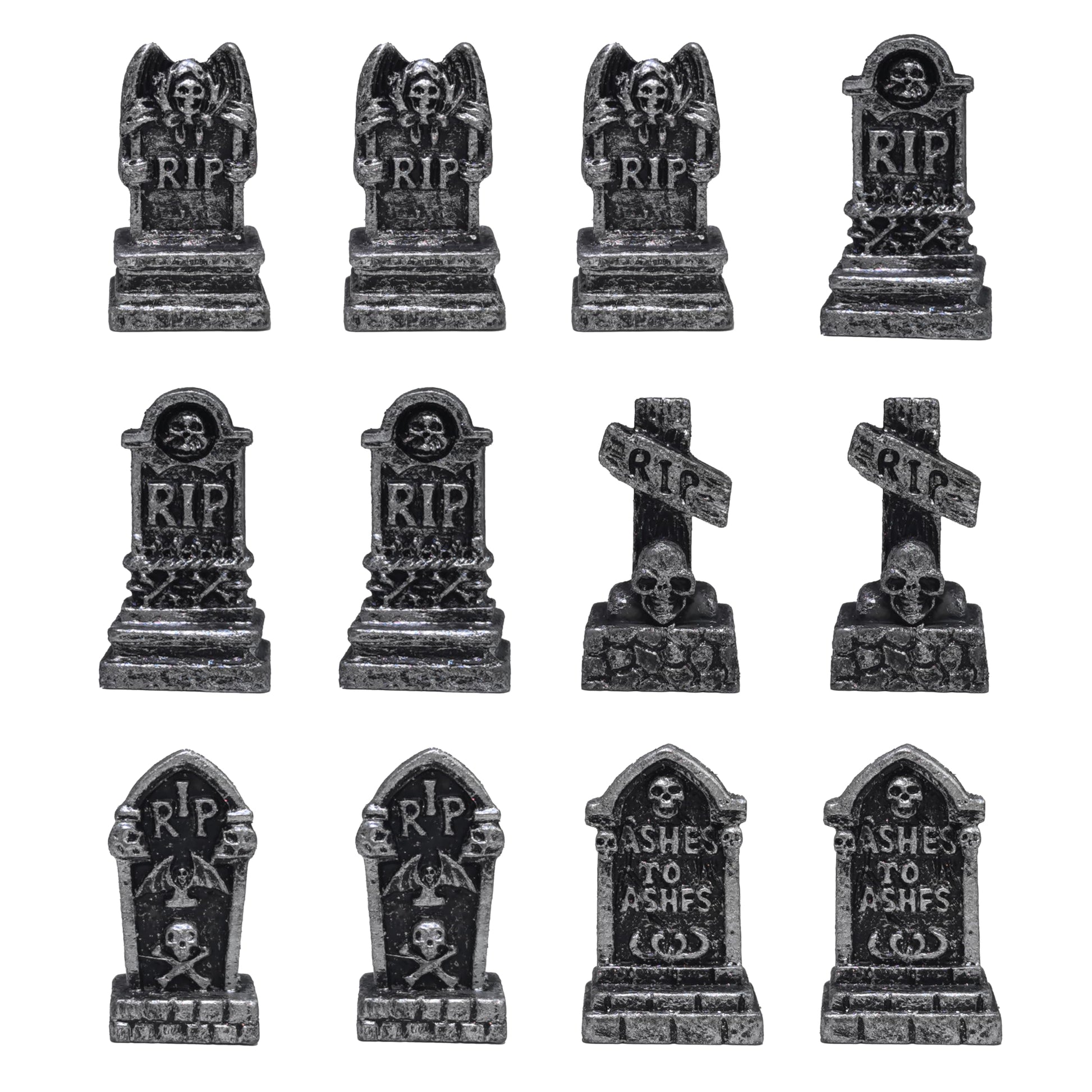 Resin Small White Ghost Figurines, 3PCS Ghosts with Witch Hats, Cute Ghost Statue for Spooky Halloween Decor, for Indoor Halloween Party Tabletop Home Shelf Decoration