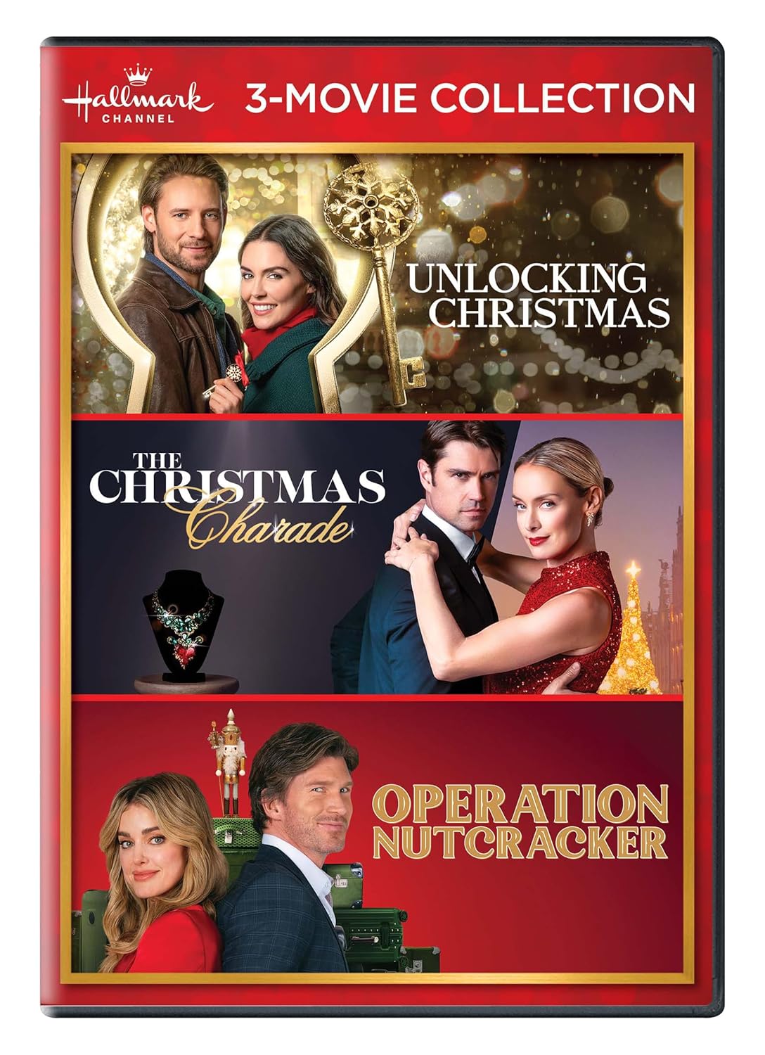 Hallmark 3-Movie Collection: Unlocking Christmas, The Christmas Charade, Operation Nutcracker