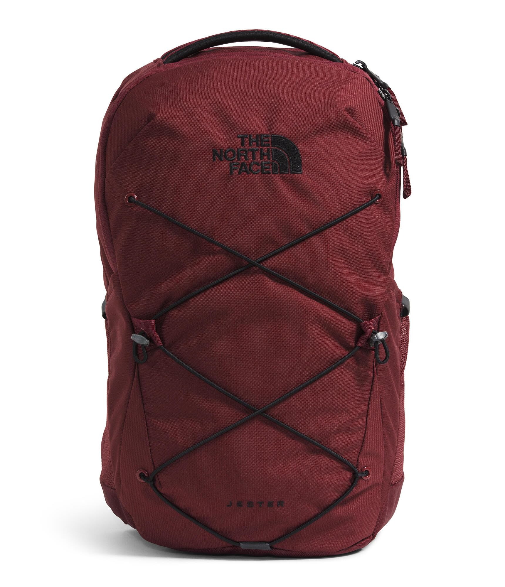 The North Face Women's Every Day Jester Laptop Backpack, TNF Black/Burnt Coral Metallic, One Size