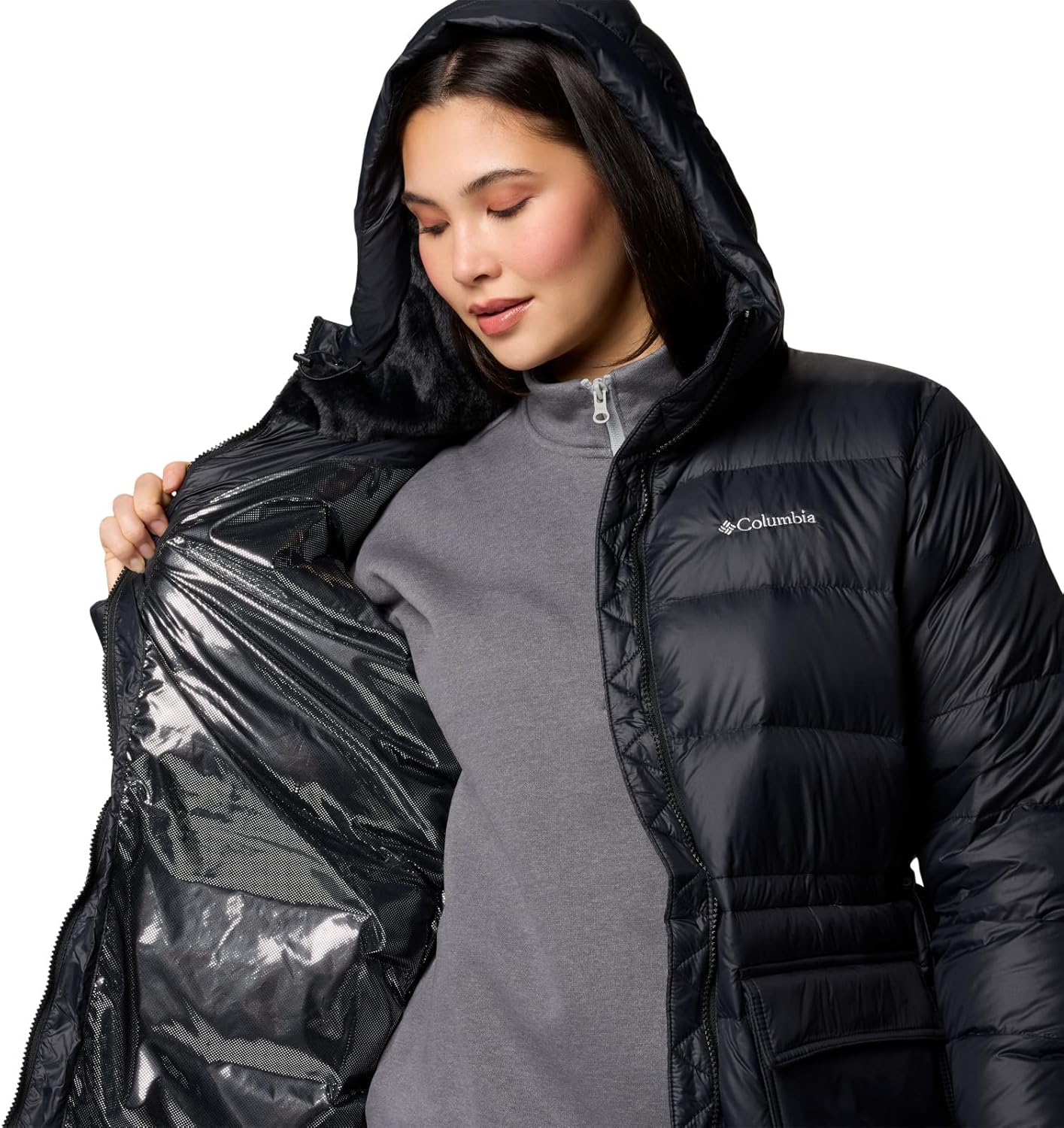 Columbia Womens Harmony Falls Mid Down Jacket