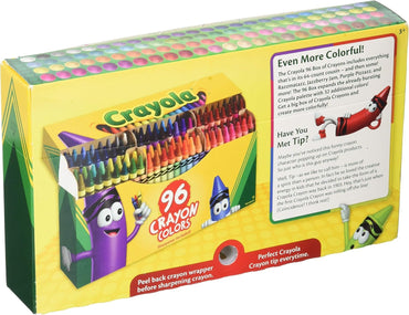 Crayola Crayons, Sharpener Included, 96 Colors (Pack of 2)