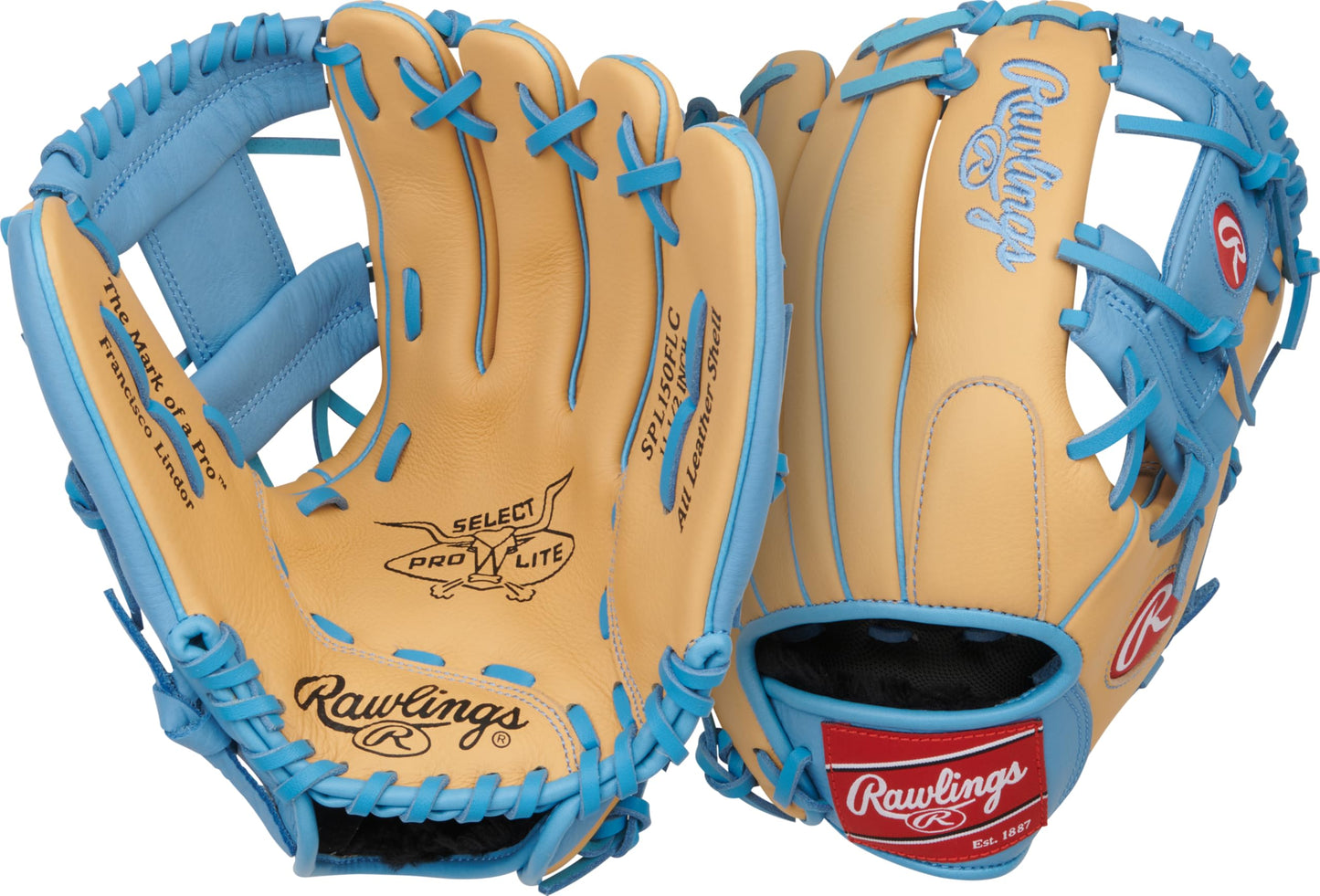Rawlings | Select PRO LITE Youth Baseball Glove | Pro Player Models | Sizes 10.5" - 12.25" | Multiple Styles