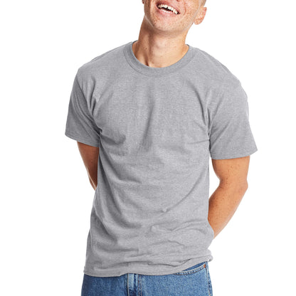 Hanes Men's Beefy-t T-Shirt, Heavyweight Cotton Tee, 1 Or 2 Pack, Big & Tall