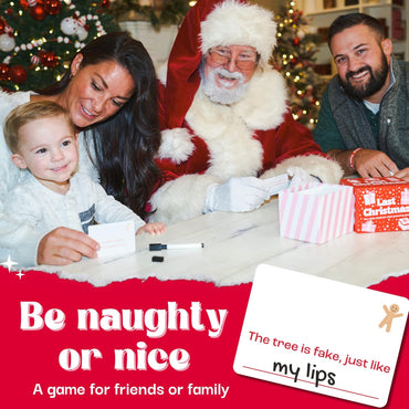 OFF TOPIC Last Christmas: The Naughty or Nice Holiday Party Game for The Whole Family - Fun Board Games for Family Night Games