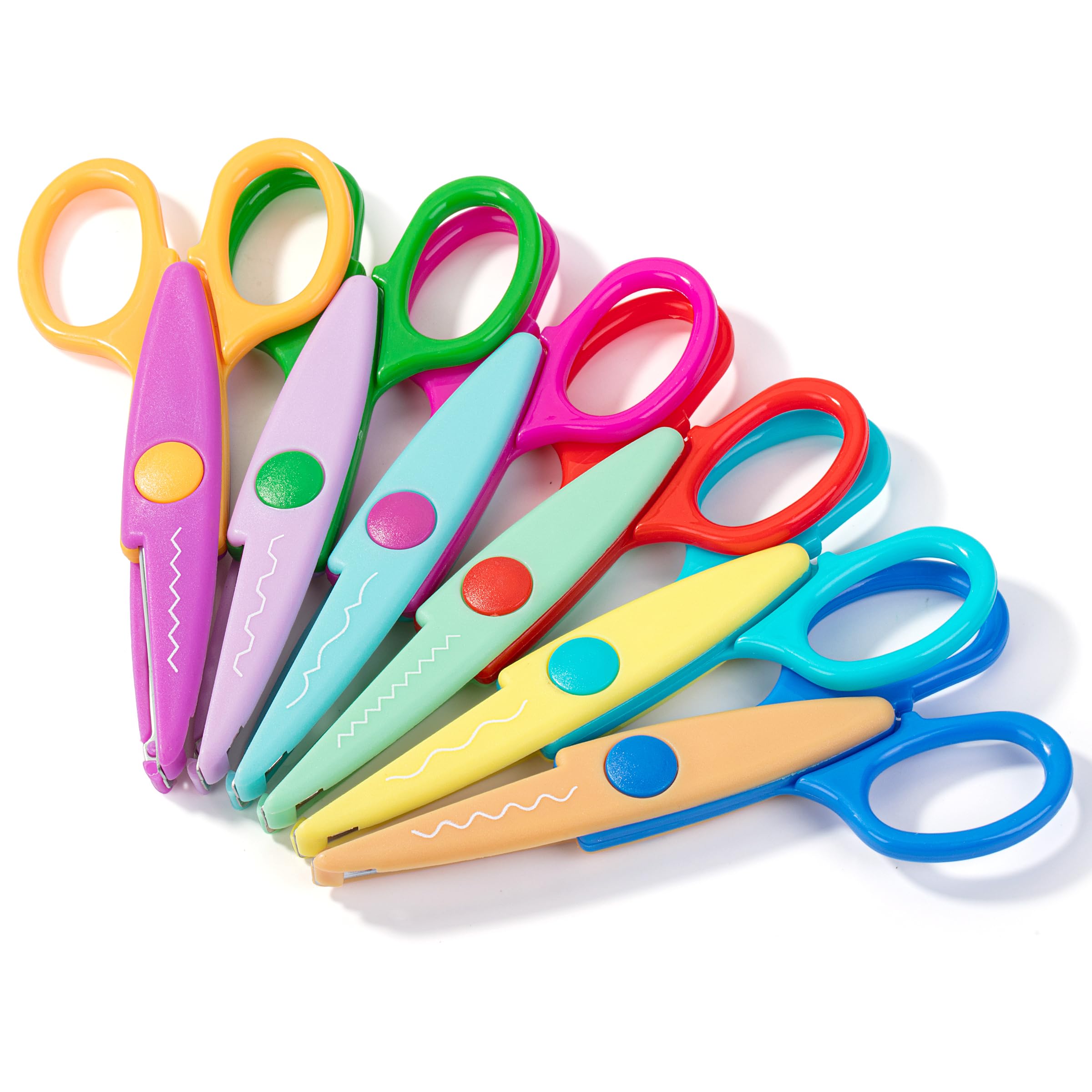 Mr. Pen Craft Scissors - Decorative Edge, 6 Pack, Zig Zag, Scrapbooking, Fancy, Pattern, Design