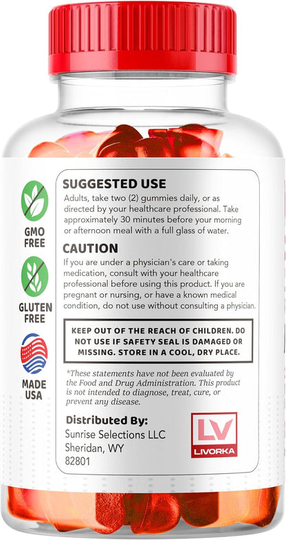 Vital Surge - Vital Surge for Men Gummies, Vital Vita Surge Max Maximum Strength 1050 MG, VitalSurge Supplement Support Gummy Advanced Formula, Premium Vitamin Gomitas (60 Gummies)