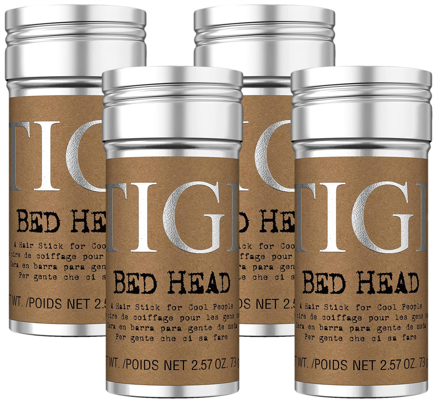 TIGI Bed Head Hair Wax Stick for a Soft, Pliable Hold, Hair Care Slick Back Stick Styling Product with Beeswax & Japan Wax, 2.57 oz