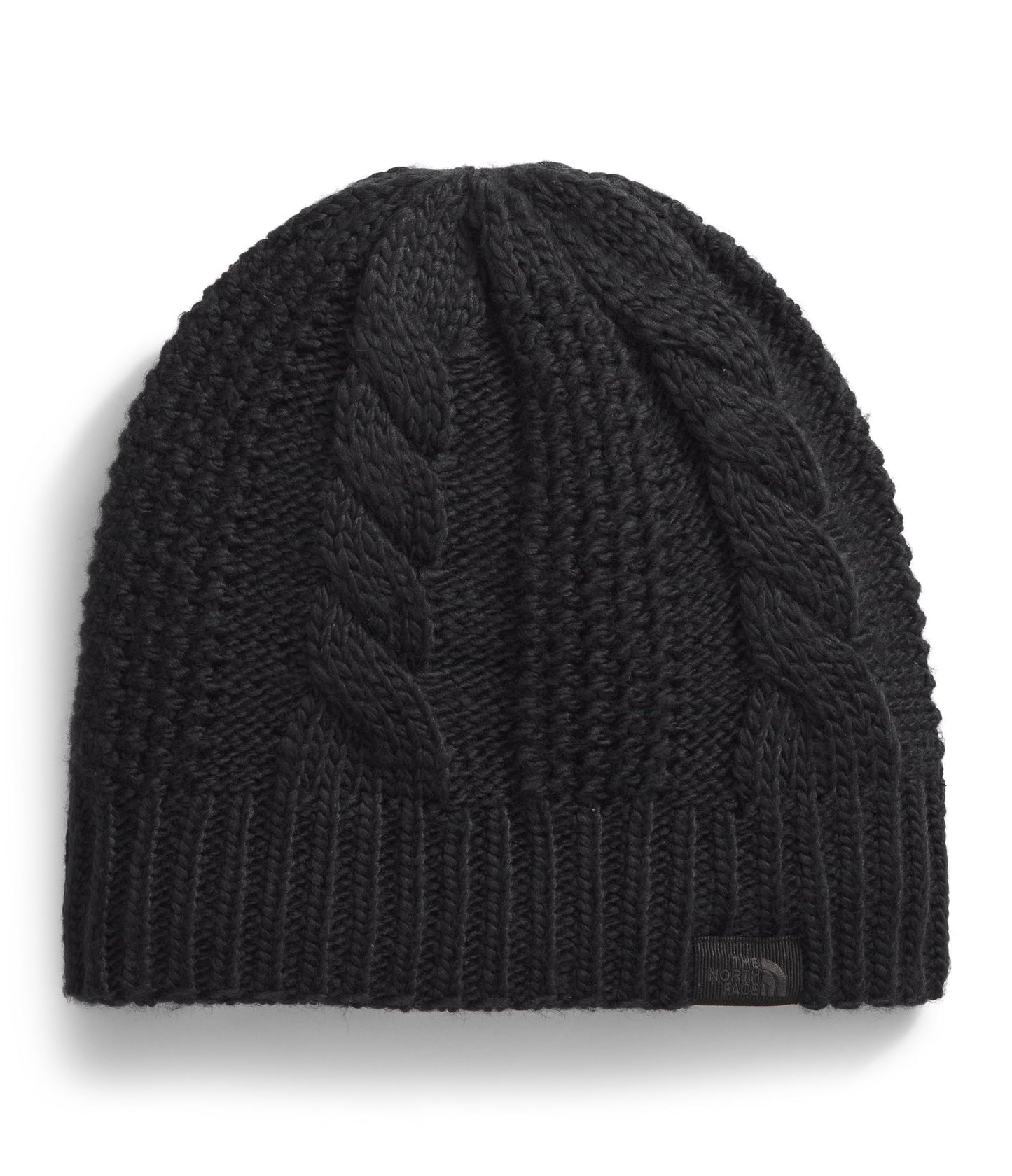 THE NORTH FACE Women's Oh Mega Beanie | Deep Fit, Cuffed Winter Hat with Soft Cable Knit Texture & Fleece Lining