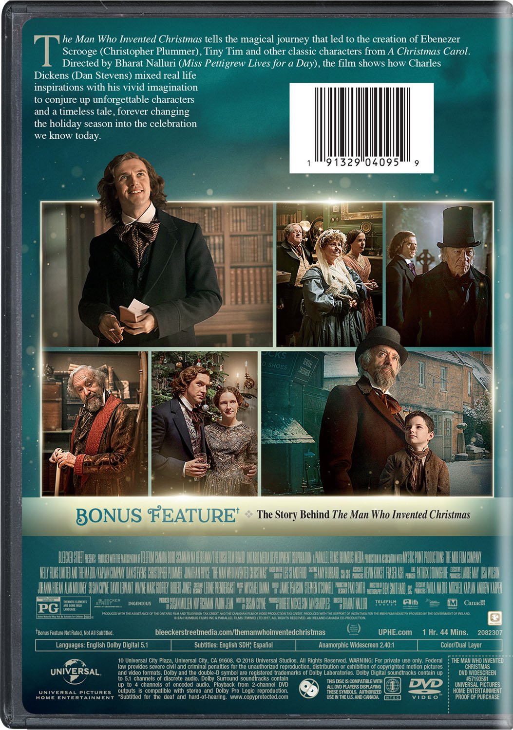 The Man Who Invented Christmas(DVD)