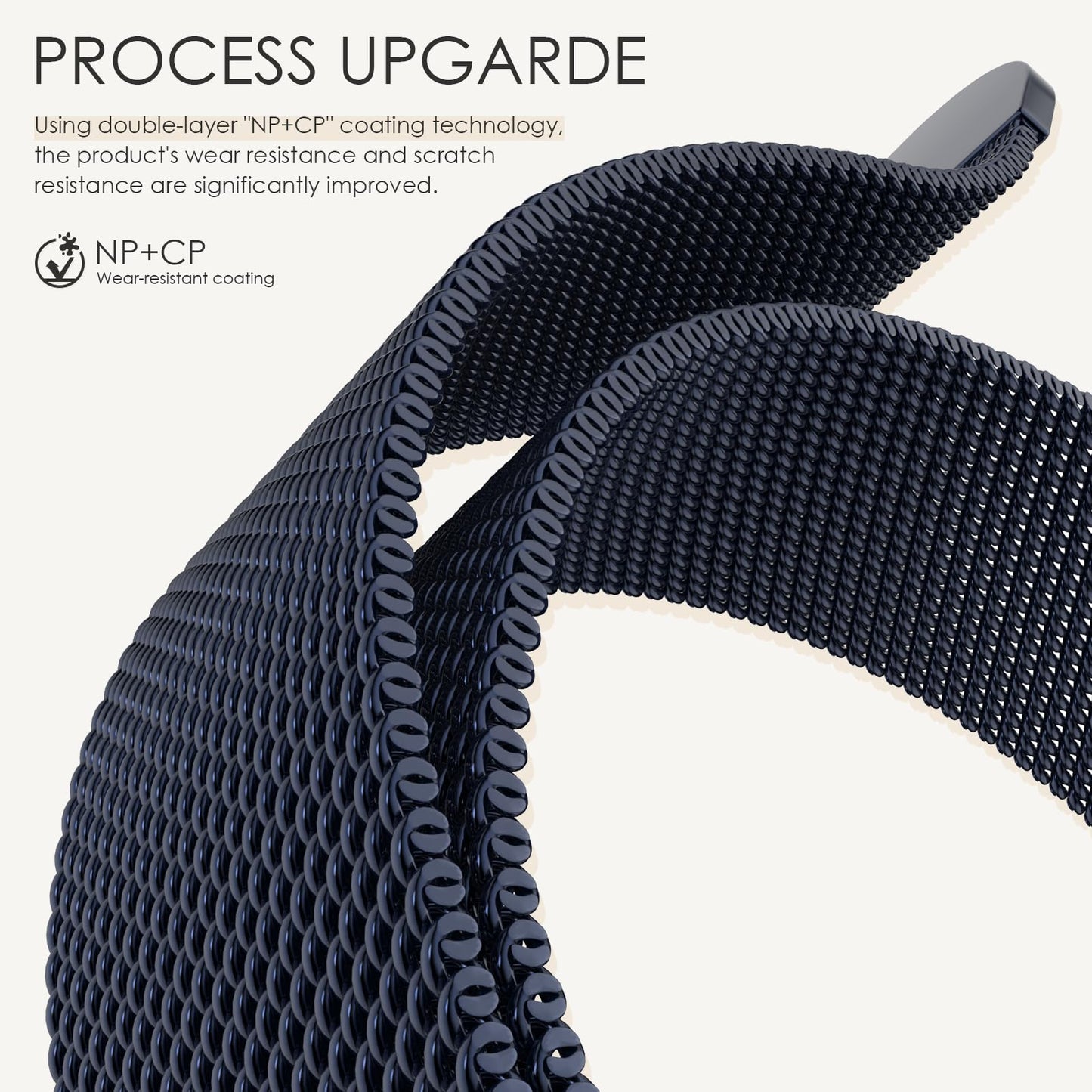 Original Milanese Loop Band Compatible with Apple Watch 38mm 40mm 41mm 42mm 44mm 45mm 46mm 49mm - Women & Men Magnetic Closure Adjustable Metal Strap for iWatch Series 11 10 9 8 7 6 5 4 SE2 3 Ultra2 3
