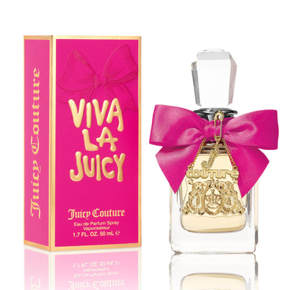 Juicy Couture Viva La Juicy Eau De Parfum, Women's Perfume with Notes of Mandarin, Gardenia & Caramel, Floral & Sweet, EDP Spray, 3.4 fl oz