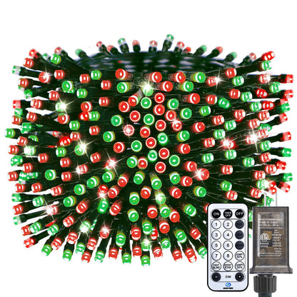 66FT 200 LED Christmas Tree Lights, Twinkle Fairy Lights String with 8 Flashing Modes String Lights for Indoor Bedroom Outdoor Christmas Trees Garland Wreath Holiday Decorations, Warm White