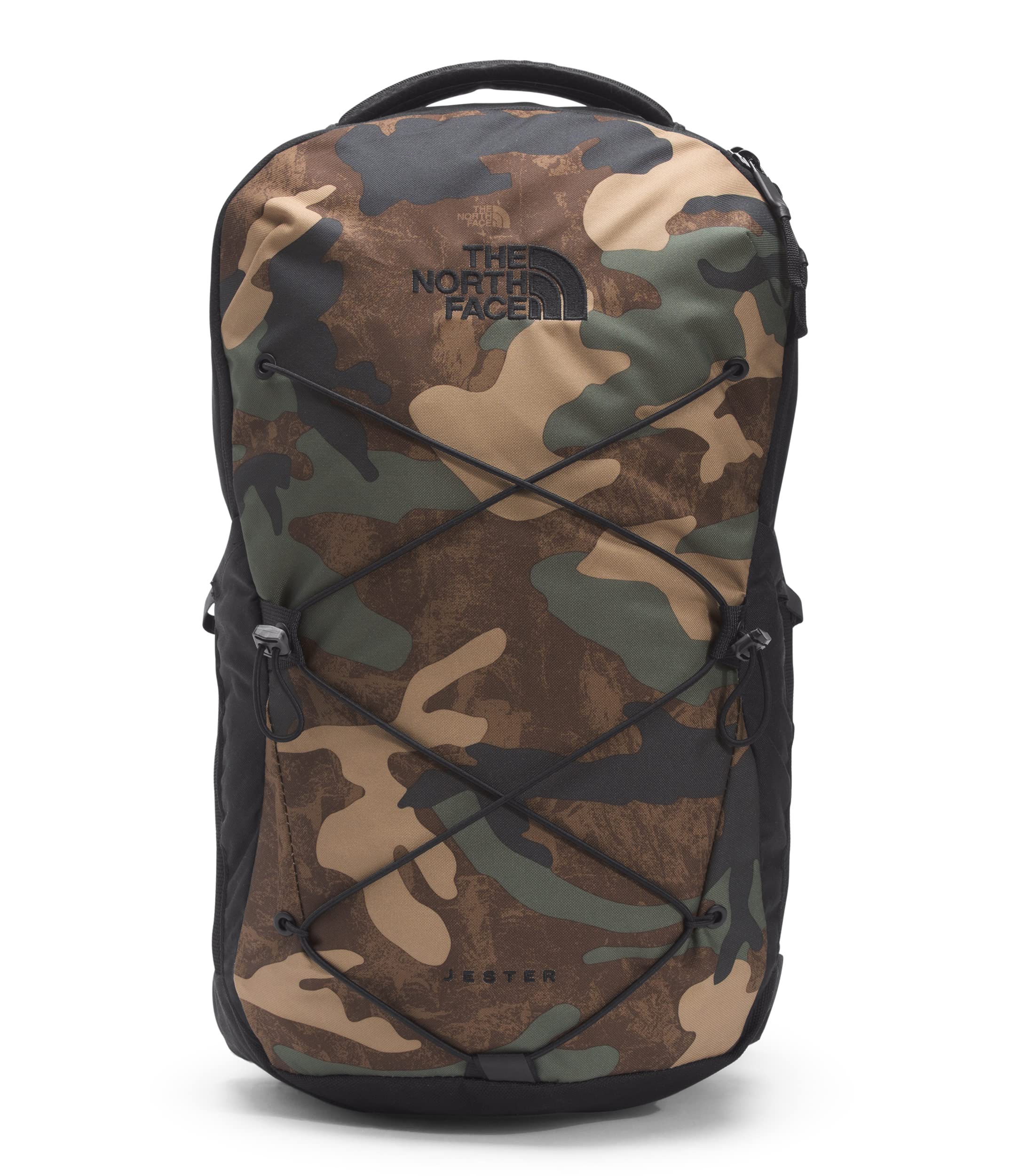 The North Face Women's Every Day Jester Laptop Backpack, TNF Black/Burnt Coral Metallic, One Size