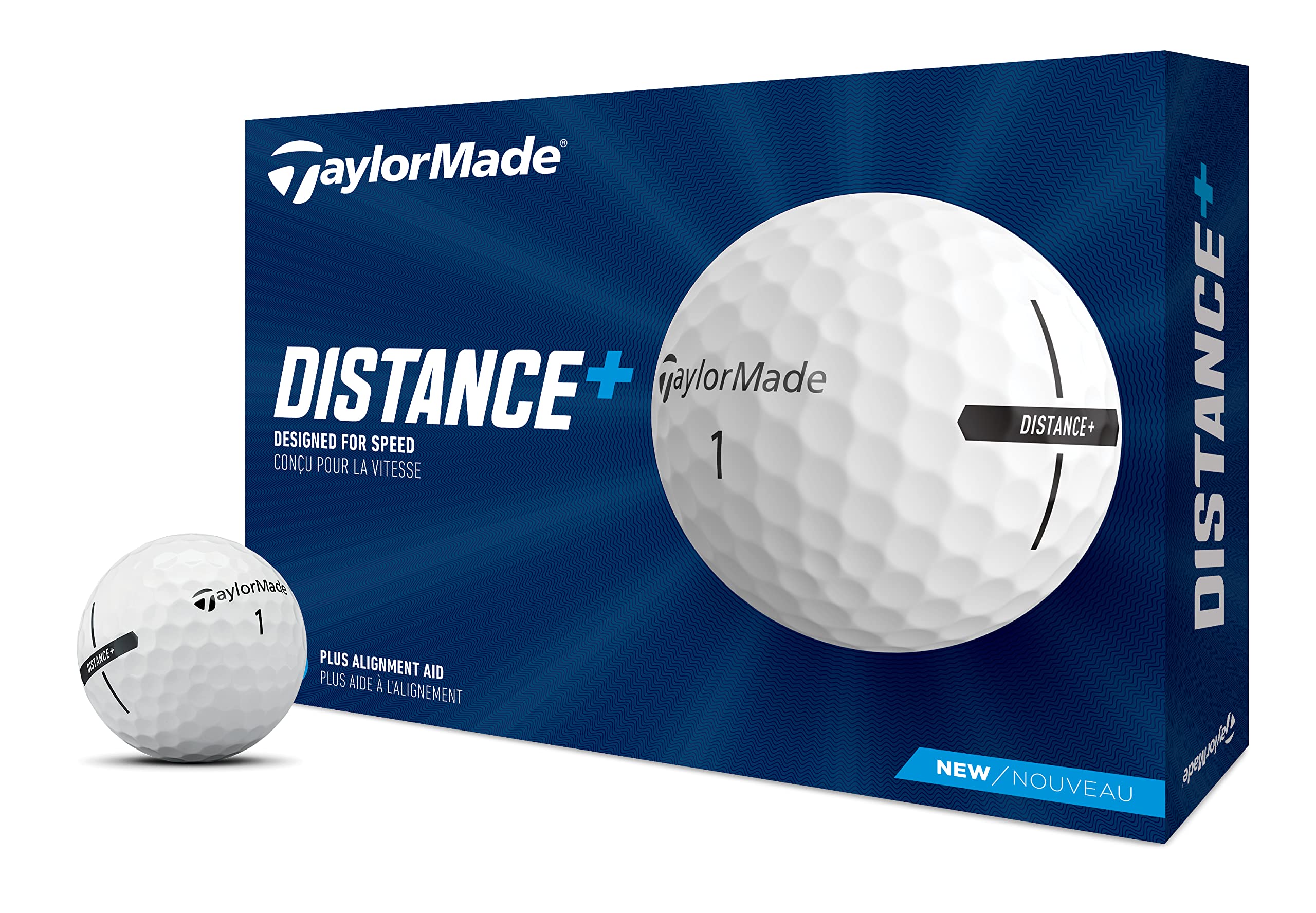 TaylorMade Golf Distance+ Golf Balls