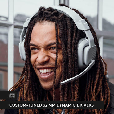 Logitech G Astro A10 Gen 2 Cross-Platform Wired Gaming Headset for PlayStation 5/4, Xbox S|X, Nintendo Switch, PC: 3.5mm Headphone Jack, 32mm Drivers, Flip-to-Mute Mic, Over-Ear - Grey