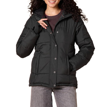 Amazon Essentials Womens Heavyweight Quilted Long-Sleeve Hooded Puffer Coat (Available in Plus Size)