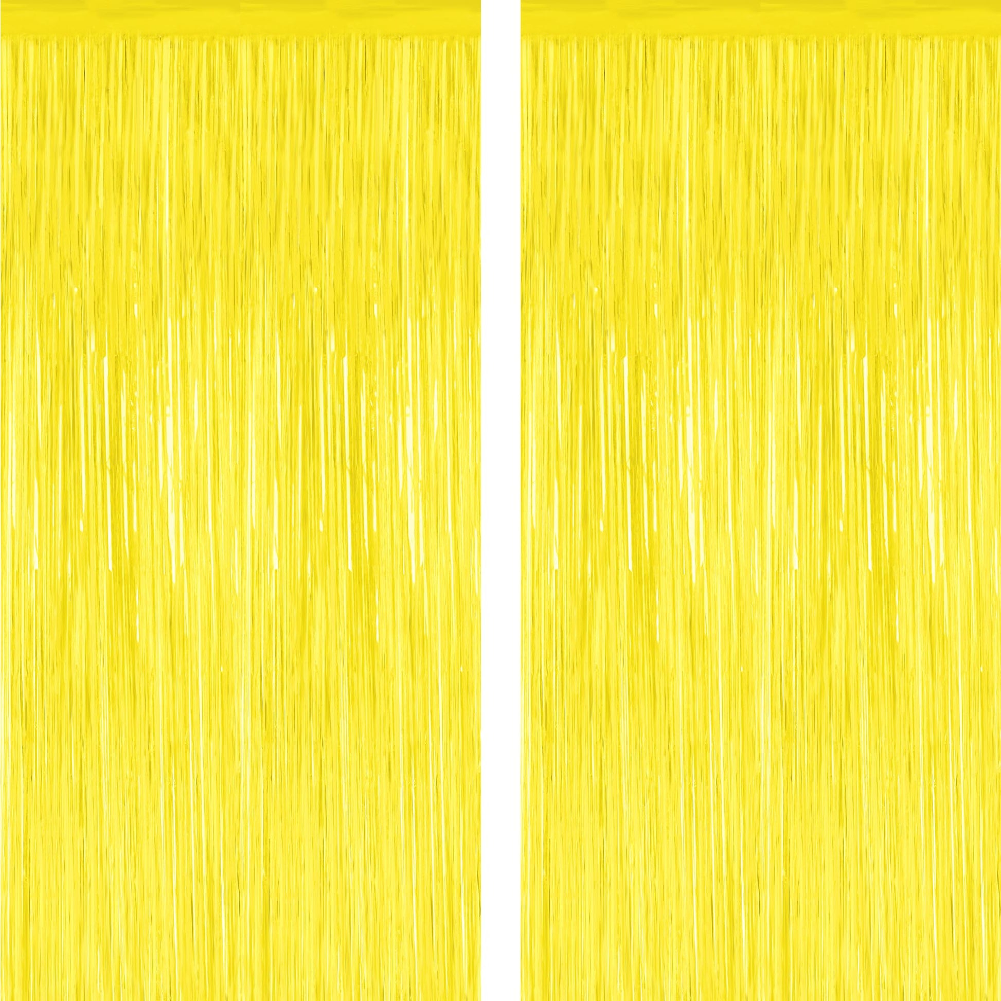 2 Pack Halloween Backdrop, 3.28 FT x 7.05 FT Foil Fringe Curtains, Orange Purple Black Party Streamer Tinsel Backdrop Curtains, Halloween Decorations Door Decor Photo Props Party Supplies