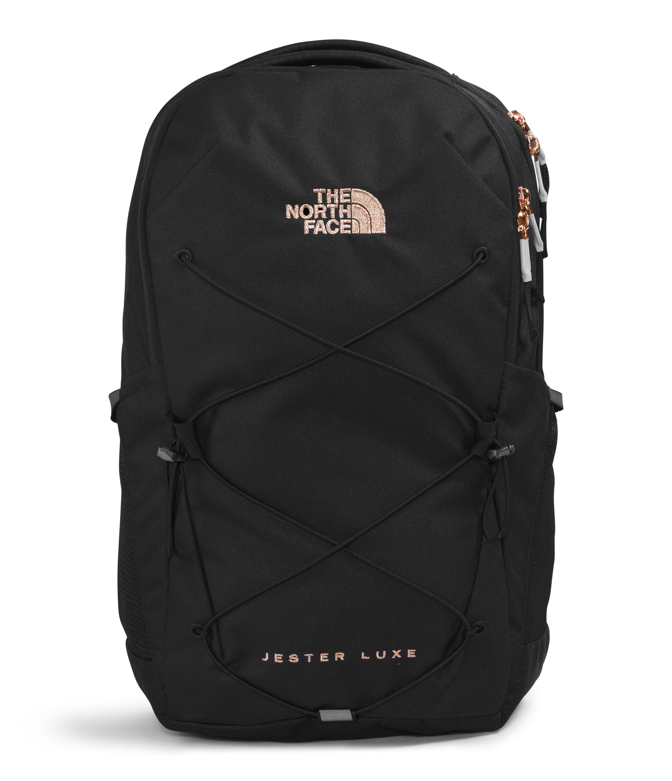 The North Face Women's Every Day Jester Laptop Backpack, TNF Black/Burnt Coral Metallic, One Size