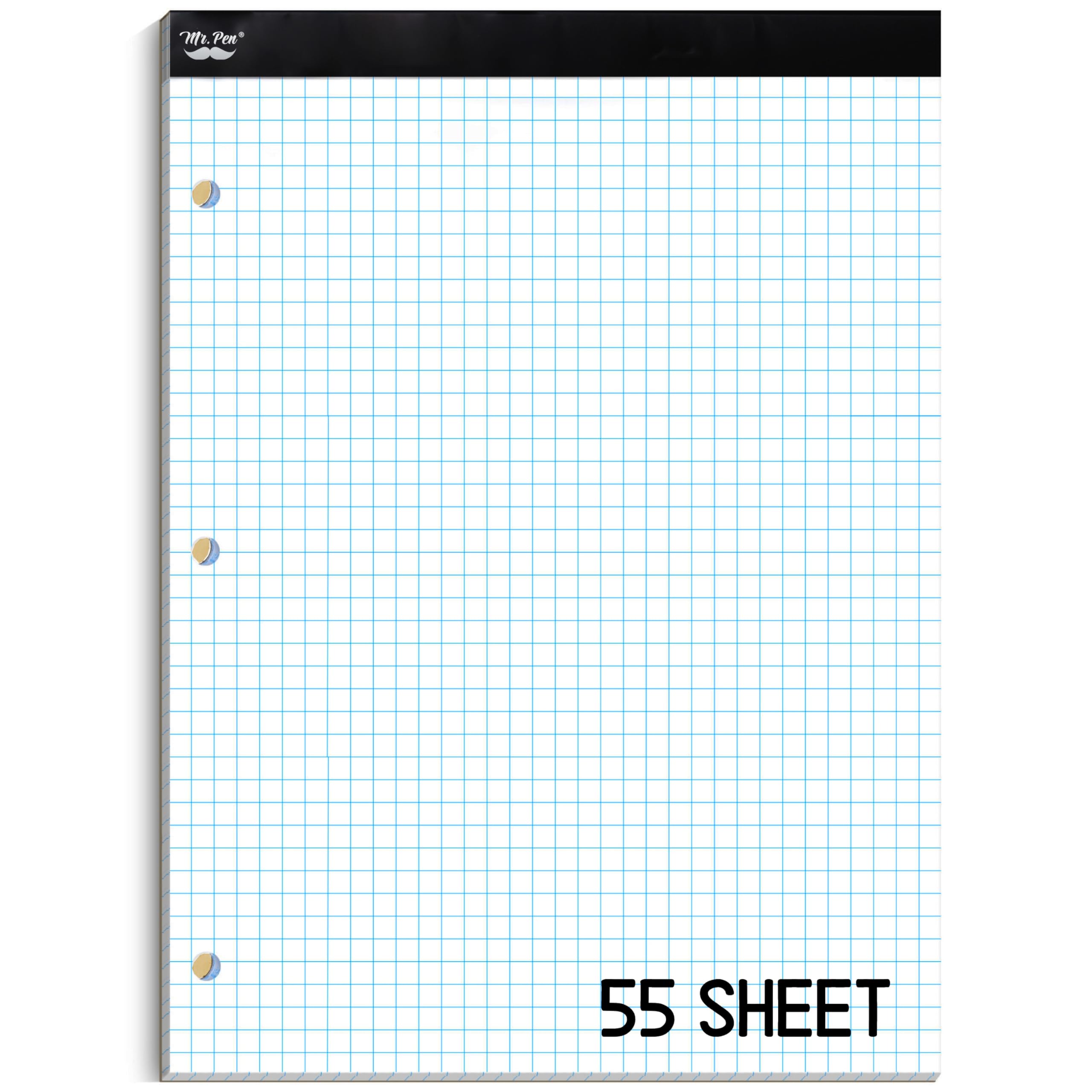 Mr. Pen Graph Paper, Grid Paper, 4x4 (4 Squares per inch), 17"x11", 22 Sheet