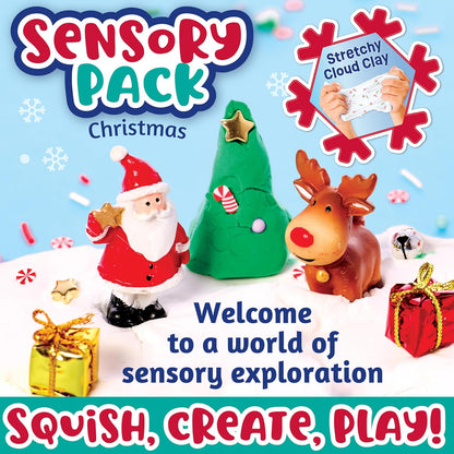 Creativity for Kids Sensory Pack: Christmas - Christmas Activities for Kids, Toddler Stocking Stuffers & Sensory Bin Filler, Travel Toys for Toddlers (Ages 3+)