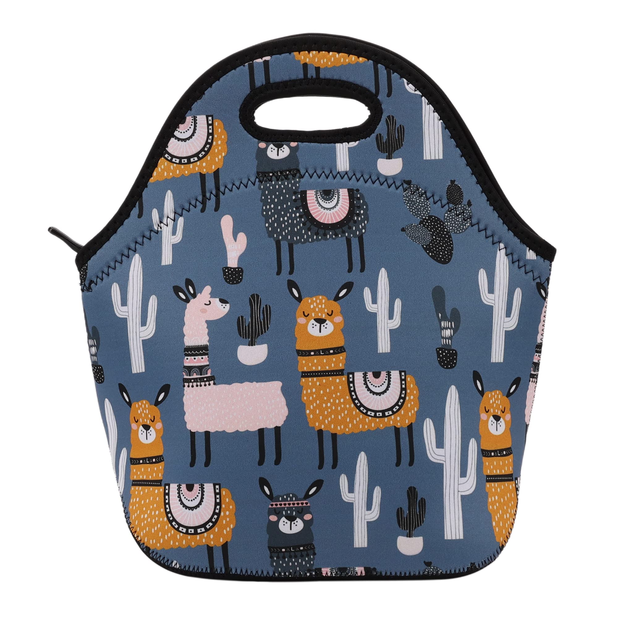 Neoprene Lunch Bag for Kids, Insulated Lunch Box Tote for Women Men Adult Teens Boys Teenage Girls Toddlers (Avocado)