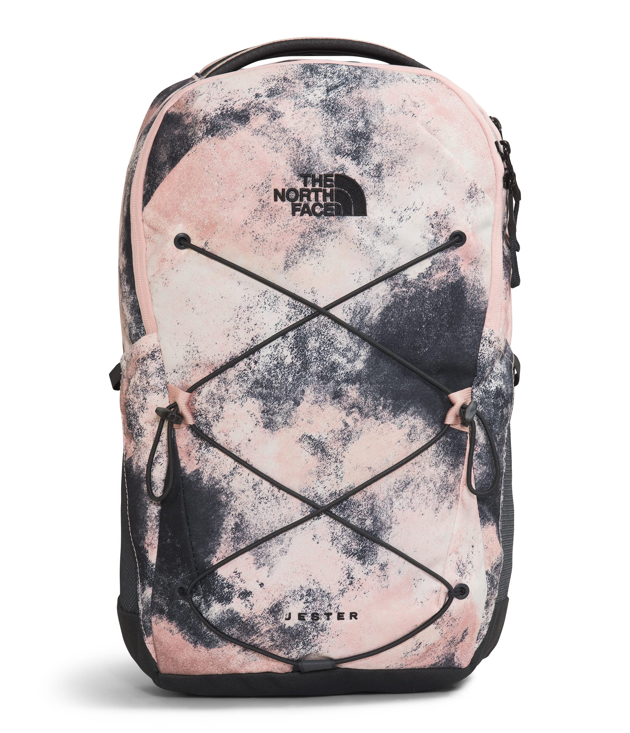 The North Face Women's Every Day Jester Laptop Backpack, TNF Black/Burnt Coral Metallic, One Size