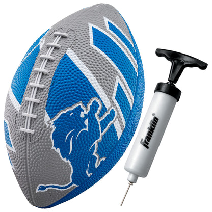Franklin Sports NFL Team Footballs - Rubber Youth Mini Footballs for All NFL Teams - Kids Junior 8.5" Football - Official NFL Licensed Footballs
