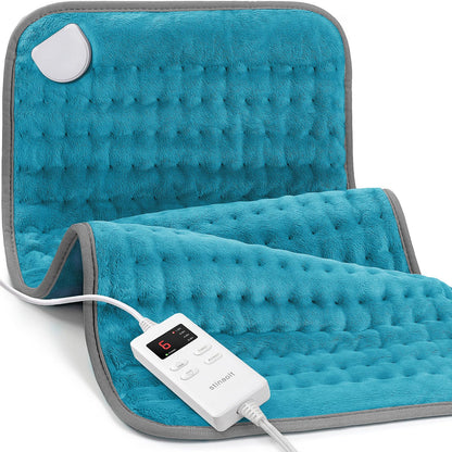 Heating Pad for Back & Period Cramps, Portable Heating Pad for Neck and Shoulders and Back with Auto Shut Off Large, Machine Washable, Christmas Gifts for Women, Men