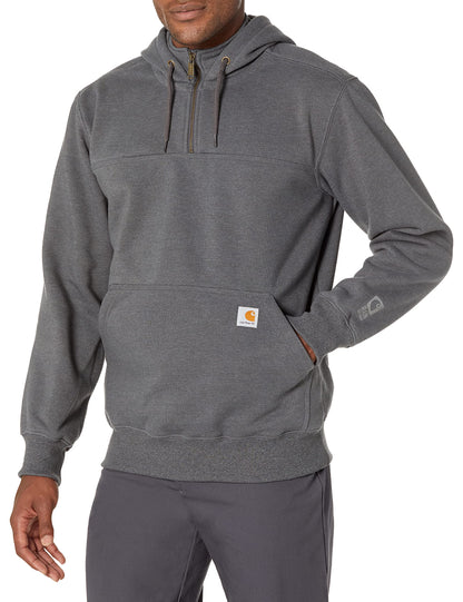 Carhartt mens Rain Defender Loose Fit Heavyweight Quarter-zip Sweatshirt