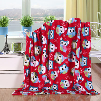 Elegant Comfort Luxury Velvet Super Soft Christmas Prints Fleece Blanket-Holiday Theme Home Décor Fuzzy Warm and Cozy Throws for Winter Bedding, Couch and Gift, 50 x 60 inch, Burgundy Reindeer