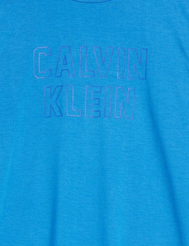 Calvin Klein Boys' Long Sleeve Tee and Plaid Jogger Pajama Set