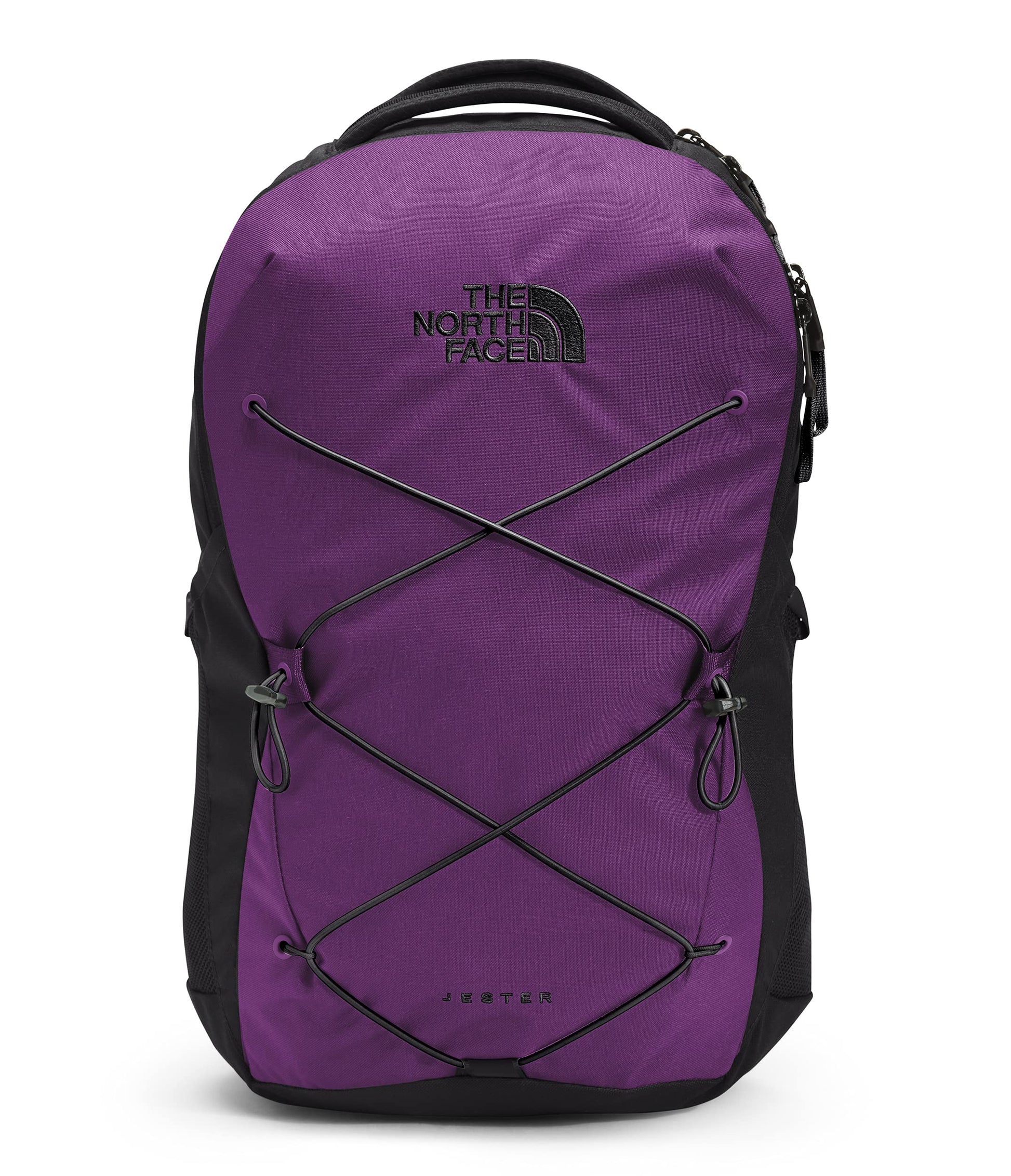 The North Face Women's Every Day Jester Laptop Backpack, TNF Black/Burnt Coral Metallic, One Size