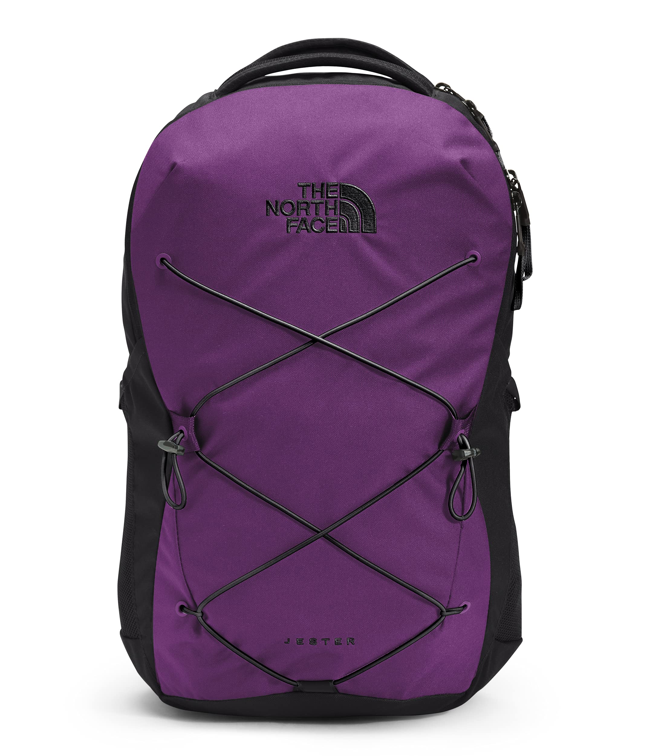 The North Face Women's Every Day Jester Laptop Backpack, TNF Black/Burnt Coral Metallic, One Size