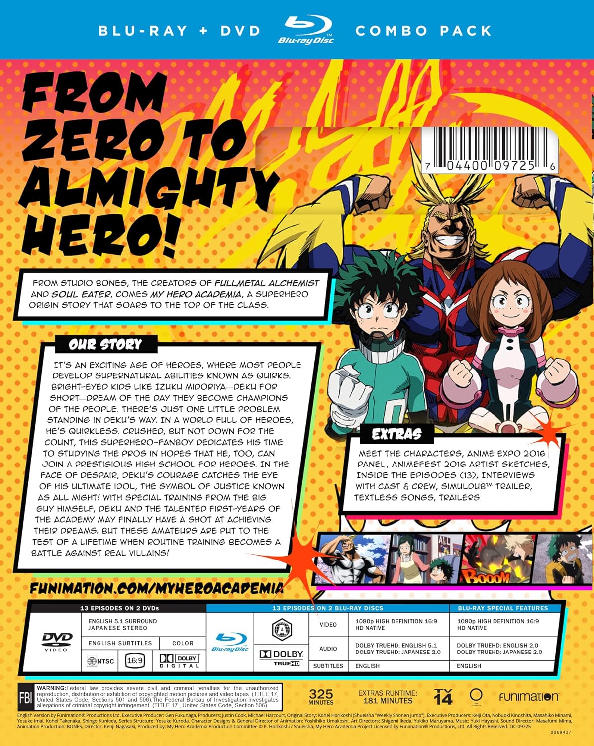 My Hero Academia: Season One [Blu-ray]