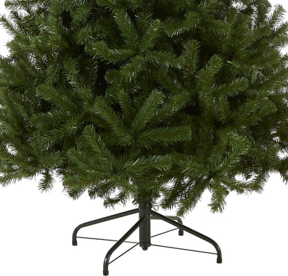 National Tree Company 6 ft Unlit North Valley Spruce Artificial Christmas Tree, 680 Tips, Includes Stand, Green