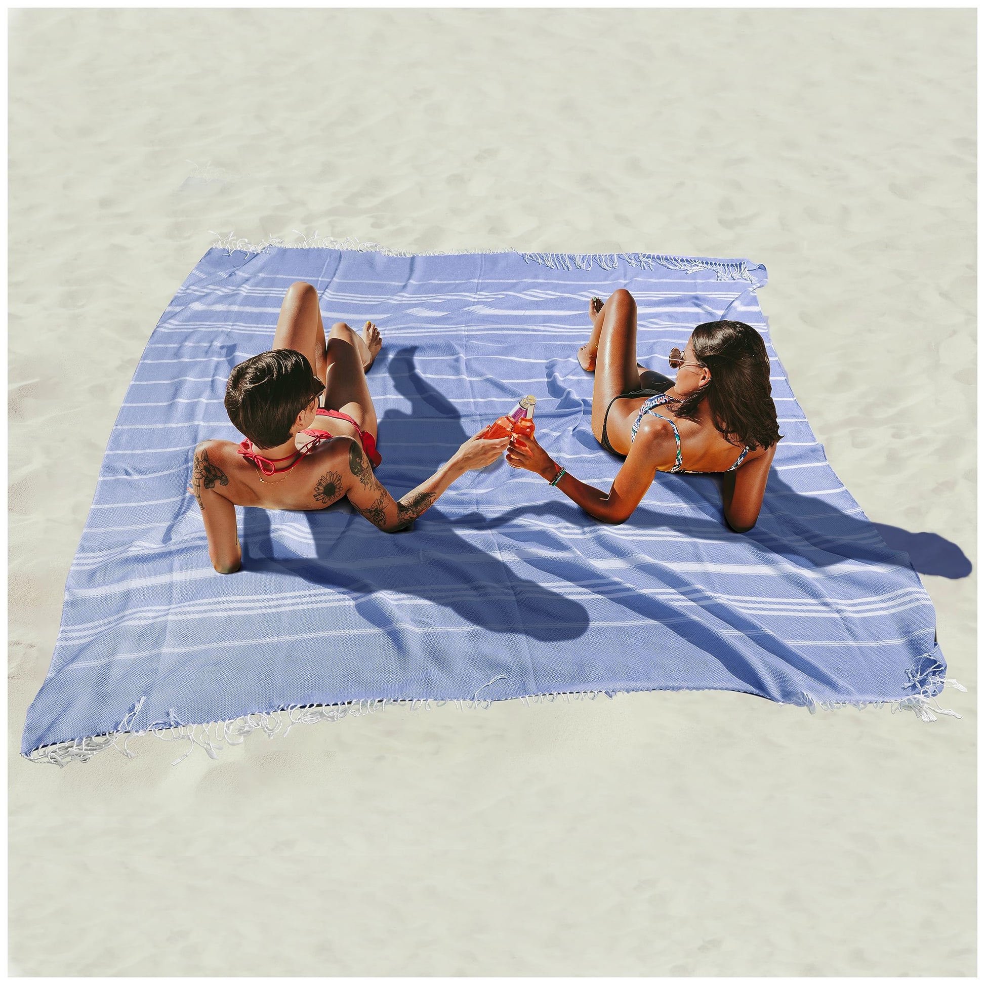 Turkish Beach Towels Vacation Essentials Quick Dry Sand Free Oversized Bath Pool Swim Towel Extra Large XL Blanket Adult Travel Cruise Accessories Must Haves Clearance Stuff Necessities