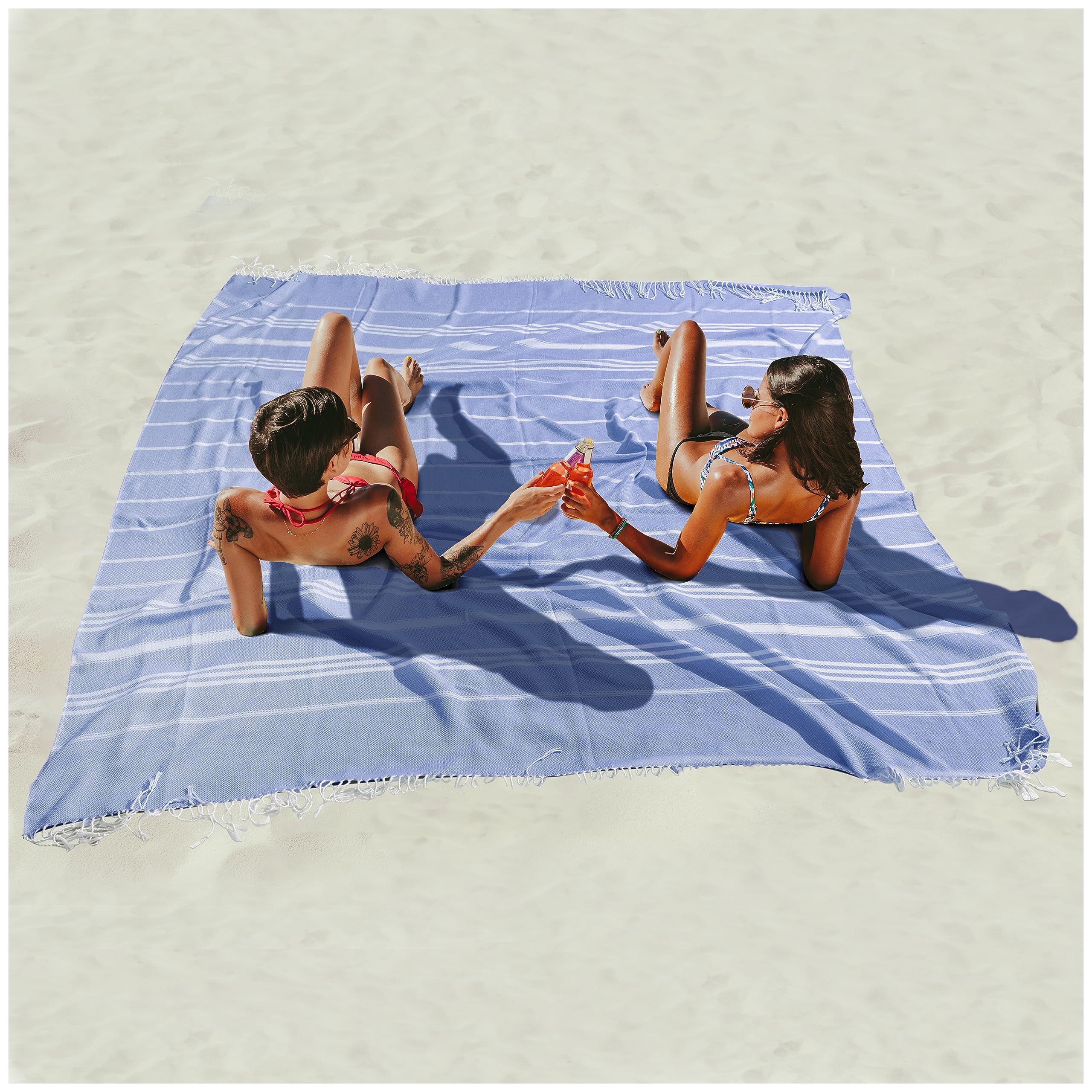 Turkish Beach Towels Vacation Essentials Quick Dry Sand Free Oversized Bath Pool Swim Towel Extra Large XL Blanket Adult Travel Cruise Accessories Must Haves Clearance Stuff Necessities