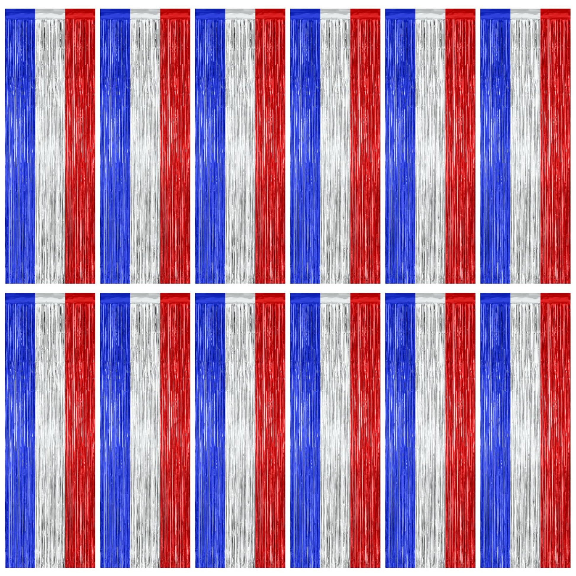 2 Pack Halloween Backdrop, 3.28 FT x 7.05 FT Foil Fringe Curtains, Orange Purple Black Party Streamer Tinsel Backdrop Curtains, Halloween Decorations Door Decor Photo Props Party Supplies