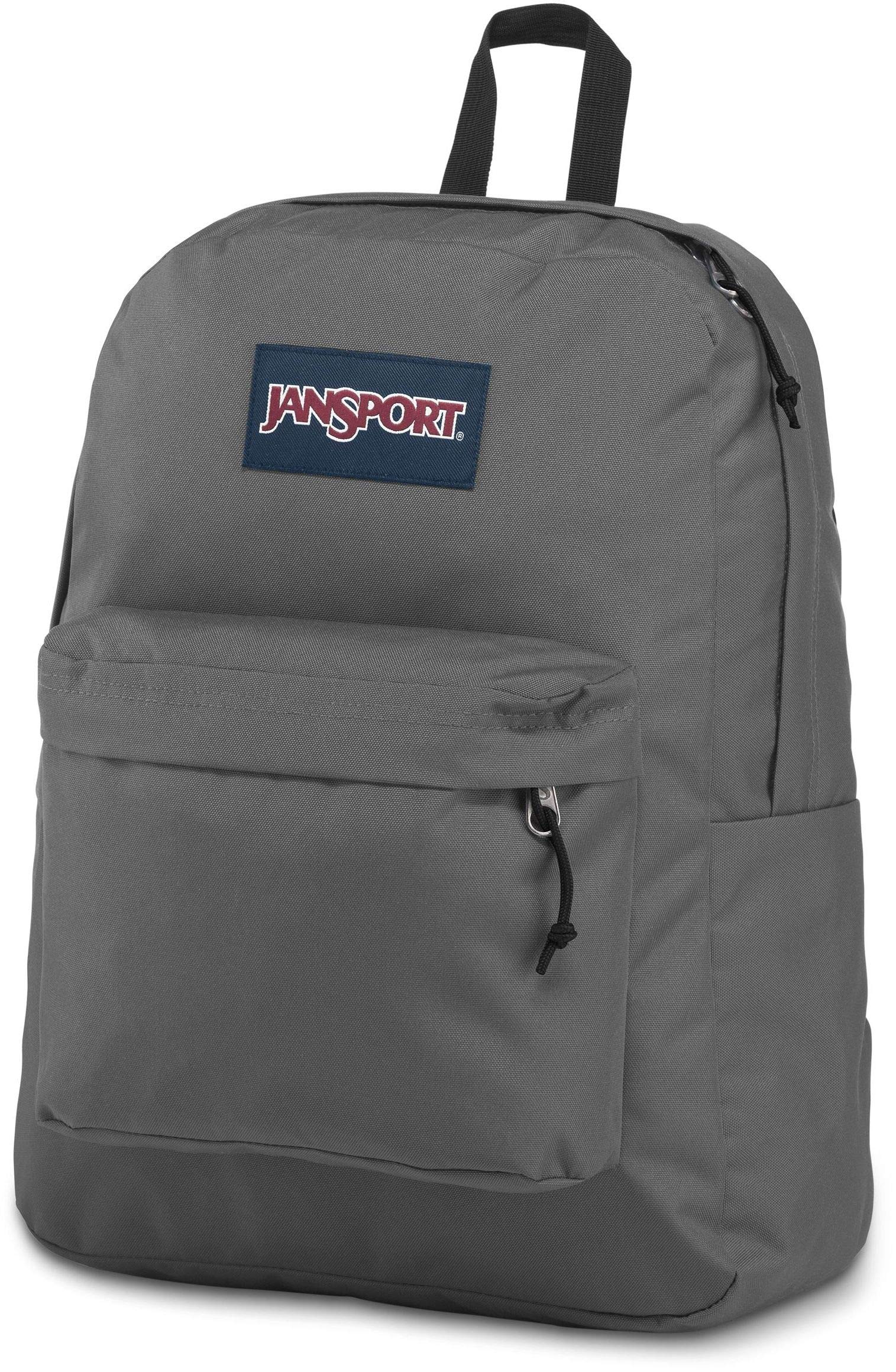 JanSport SuperBreak One Backpacks - Durable, Lightweight Bookbag with 1 Main Compartment, Front Utility Pocket with Built-in Organizer - Premium Backpack, Black
