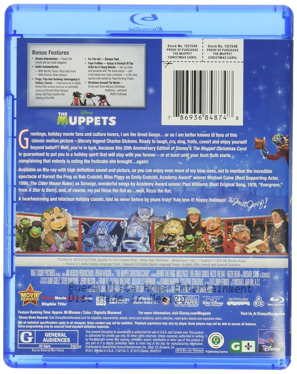 The Muppet Christmas Carol