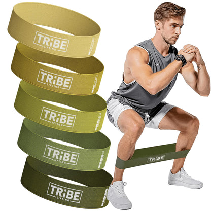 Fabric Resistance Bands for Working Out - Booty Bands for Women and Men - Exercise Bands Resistance Bands Set - Workout Bands Resistance Bands for Legs - Fitness Bands